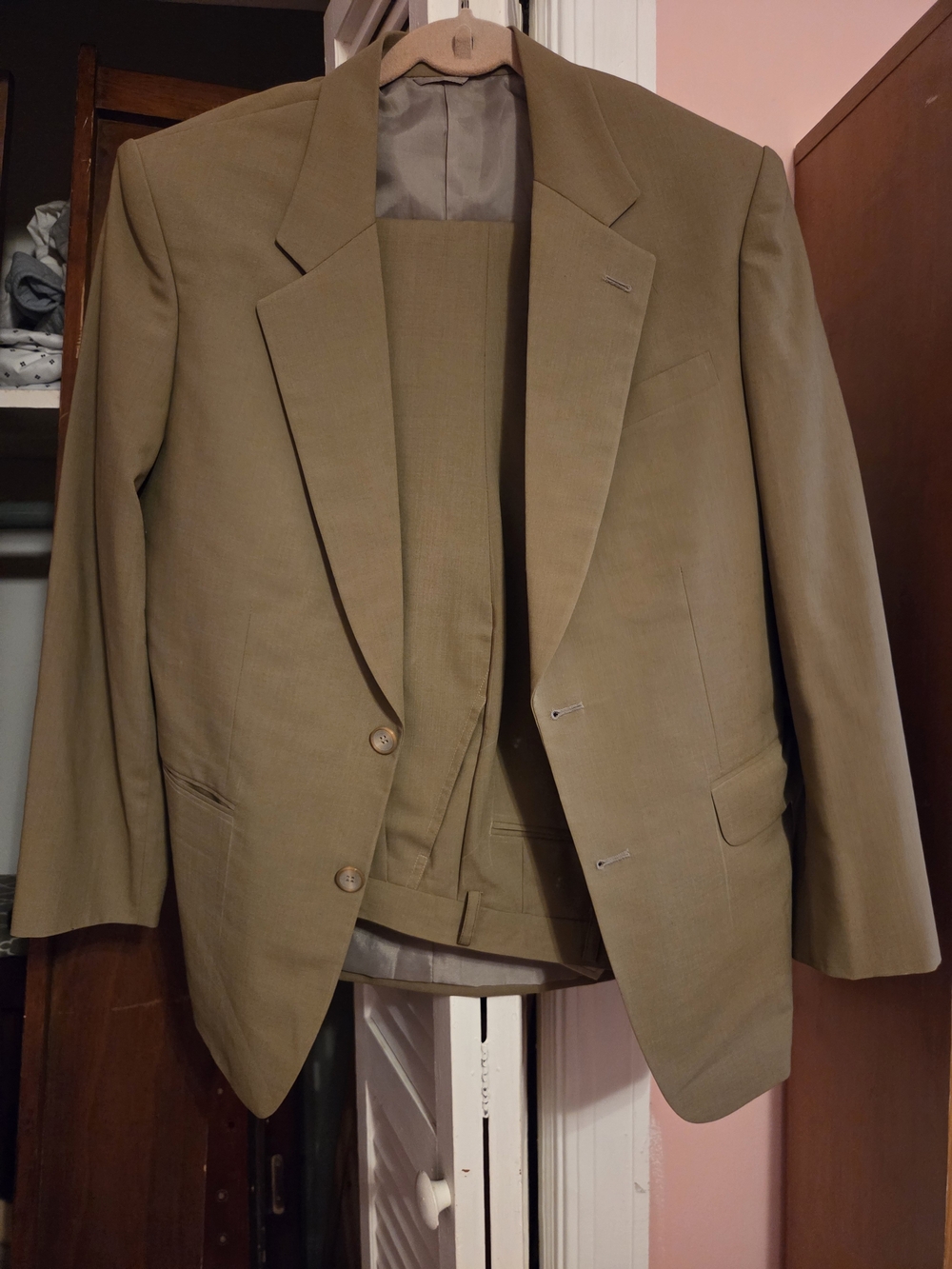 Suit Set - Olive Green / Khaki Jacket & Pants